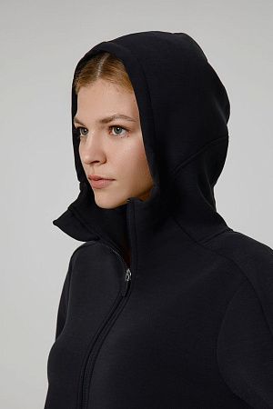 Куртка с капюшоном унисекс Begi, черная, размер XXL