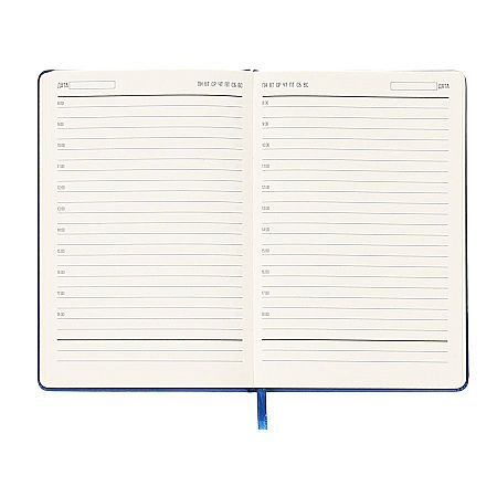 Ежедневник A5 недатированный Dear в твёрдом переплёте, тёмно-синий