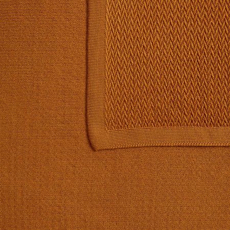 Плед Ornato, оранжевый (светлое золото)