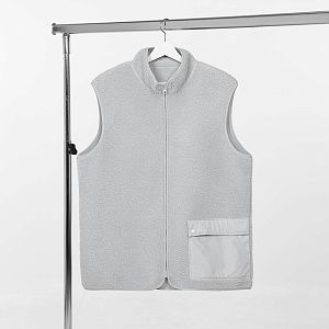 Жилет унисекс Oblako, светло-серый, размер XS/S