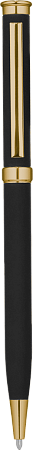 Ручка METEOR SOFT GOLD MIRROR Черная 1131.08