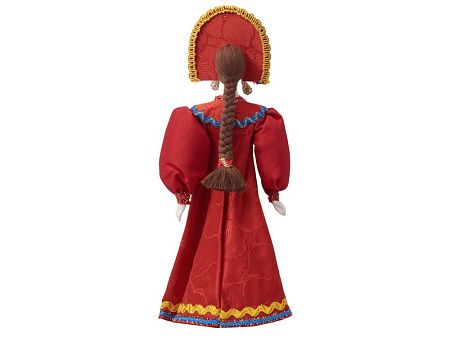 Подарочный набор: кукла фарфоровая, мёд с миксом из орехов