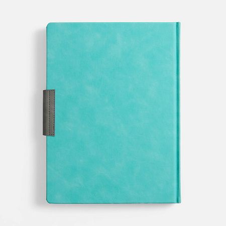 Ежедневник Grande Strap на заказ, датированный, бирюзовый