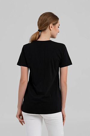 Футболка унисекс T-bolka 160 Original, черная, размер XXS