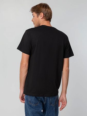 Футболка унисекс T-bolka 140, черная, размер 3XL