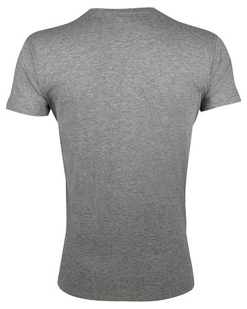 Футболка мужская Regent Fit 150, серый меланж, размер XL