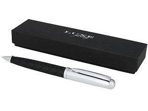 Ручка металлическая шариковая «Fidelio», цвет: черный, серебристый