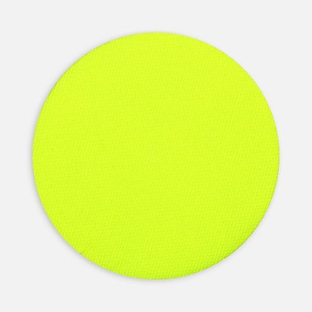 Наклейка тканевая Lunga Round, M, желтый неон