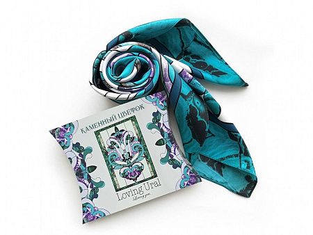 Платок «Каменный Цветок»