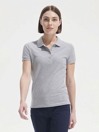 Рубашка поло женская People 210, темно-синяя (navy), размер XL