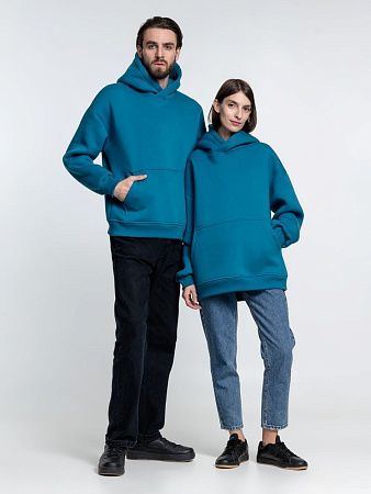 Худи Kulonga Oversize, бирюзовое, размер M/L