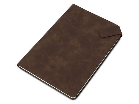 Блокнот А5 с магнитным клапаном в гибкой обложке «Chaplin»