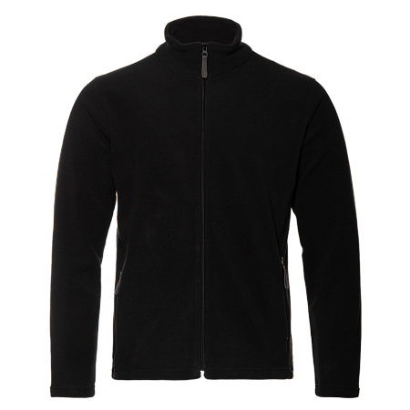 Толстовка унисекс STAN на молнии микрофлис 200, 21, Чёрный,  (20)  (54/XXL)