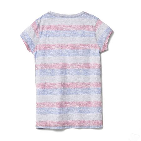 Футболка женская Rayet Lady двусторонняя, красная с синим, размер S