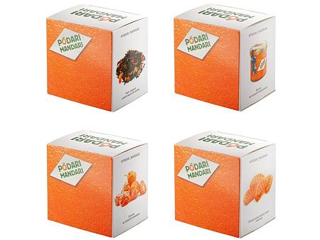 Подарочный набор с чаем и сладостями «ПодариМандари»