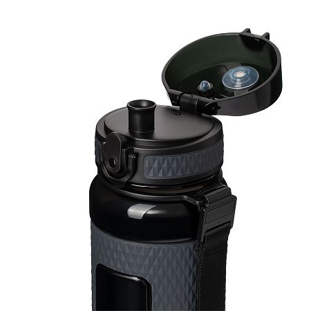 Бутылка для воды Vector, черная