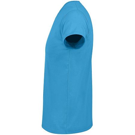 Футболка мужская Regent Fit 150, ярко-бирюзовая, размер XS