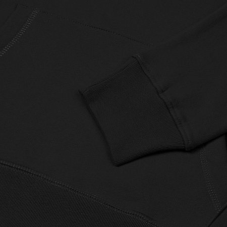 Толстовка с капюшоном унисекс Hoodie, черная, размер L