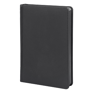 Ежедневник полудатированный Classic Soft А5, серый, в твердой обложке с поролоном