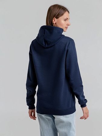 Толстовка с капюшоном Snake II темно-синяя, размер S