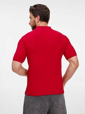 Рубашка поло унисекс Upswing, красная, размер 3XL