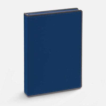Ежедневник Frame, недатированный,синий с серым
