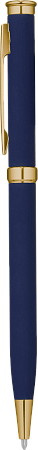 Ручка METEOR SOFT GOLD MIRROR Темно-синяя 1131.14
