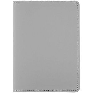 Обложка для паспорта Shall Simple, серый