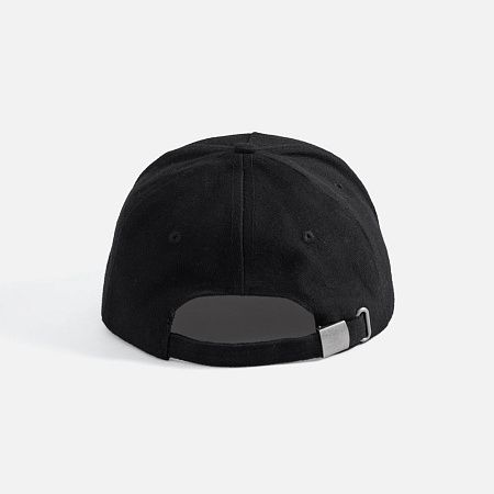 Бейсболка Long Beach, черная с красным