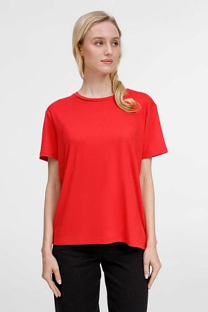 Футболка унисекс Senti, красная, размер S