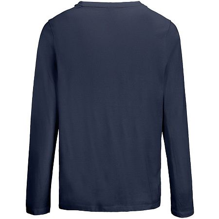 Футболка с длинным рукавом женская Monarch Women, темно-синяя (navy), размер M