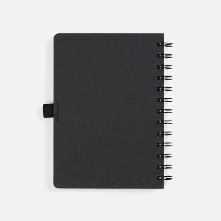 Блокнот на спирали Intrigo, белый