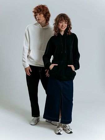 Худи унисекс Prima Vista, черное, размер XL