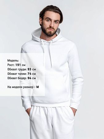 Худи унисекс Phoenix, белое, размер XS