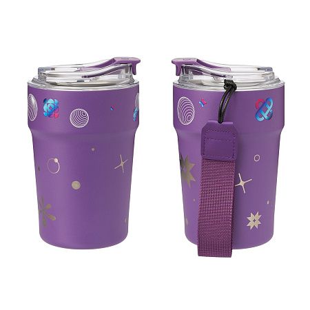 Термокружка вакуумная Monaco, фиолетовая