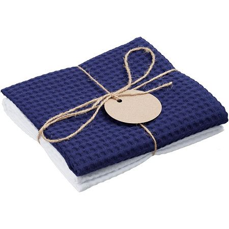 Набор кухонных полотенец Good Wipe, белый с белым