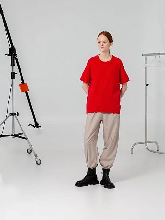 Футболка унисекс Vozduh 1.0, красная, размер S