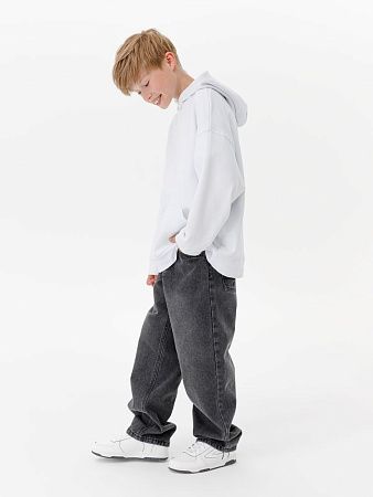 Худи детское оверсайз Houdini, белое, размер 6 лет (106-116 см)