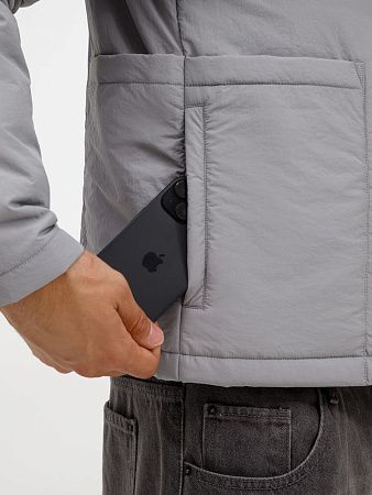 Куртка унисекс Veter, серая, размер XS/S