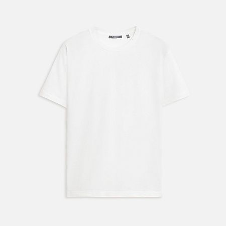 Футболка унисекс Крис (Kris), 150 гр., белая (теплого оттенка), размер XL