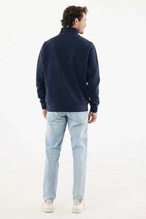 Свитшот на молнии Iqoniq Elgon из переработанного хлопка, 300 г/м²