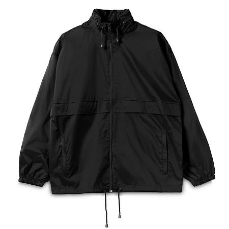 Ветровка из нейлона Surf 210, черная, размер L