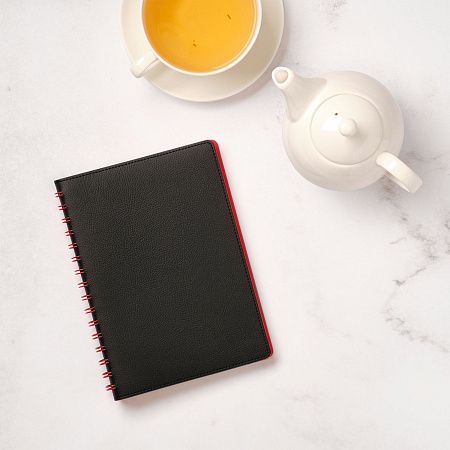 Ежедневник Vista недатированный, оранжевый/коричневый