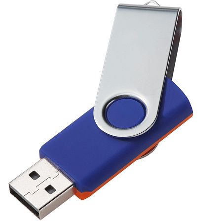 Флешка TWIST MIX Оранжево-синяя 4012.05.01.16ГБ3.0