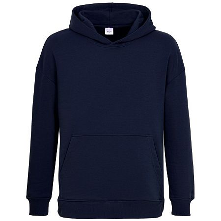 Худи оверсайз Kulonga Comfort, темно-синее, размер XS/S