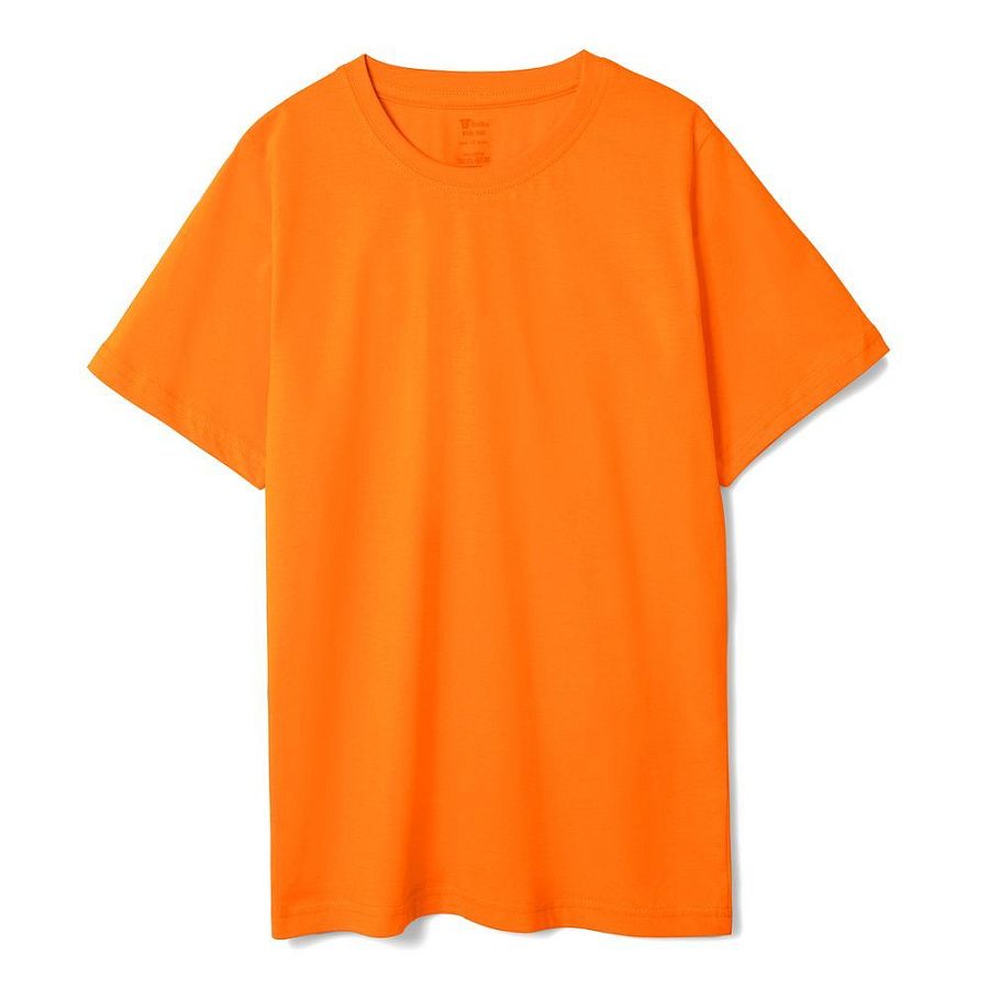 Футболка детская T-Bolka Kids, оранжевая под нанесение