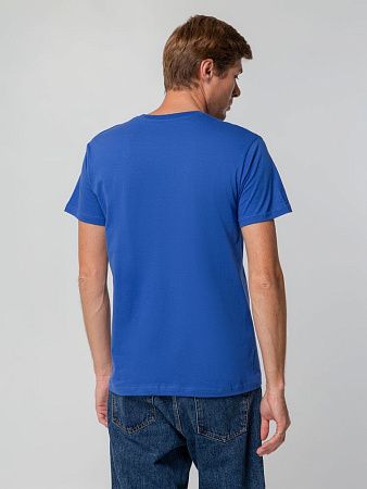 Футболка унисекс T-bolka 140, ярко-синяя, размер 4XL