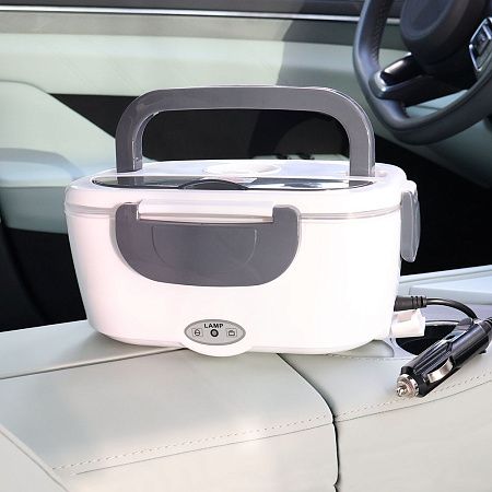 Ланчбокс с подогревом Autobox, серый