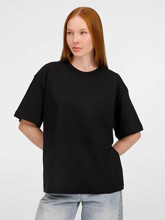 Футболка оверсайз унисекс Legacy, черная, размер XS