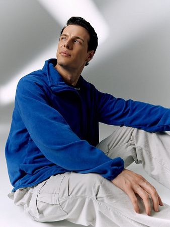 Куртка флисовая унисекс Fliska, ярко-синяя, размер XL/2XL